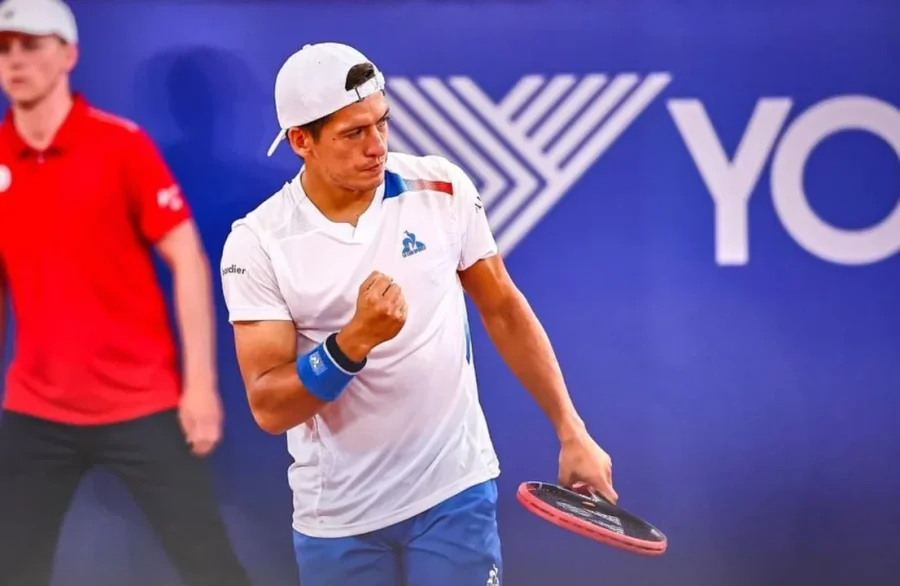 El tenista argentino Sebastián Báez