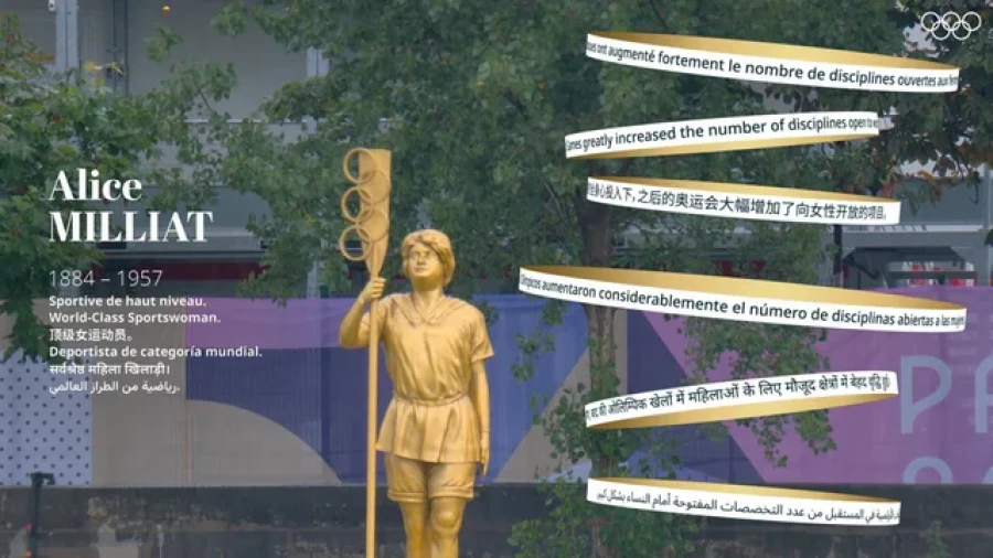 10 mujeres homenajeadas en los Juegos Ol&iacute;mpicos.