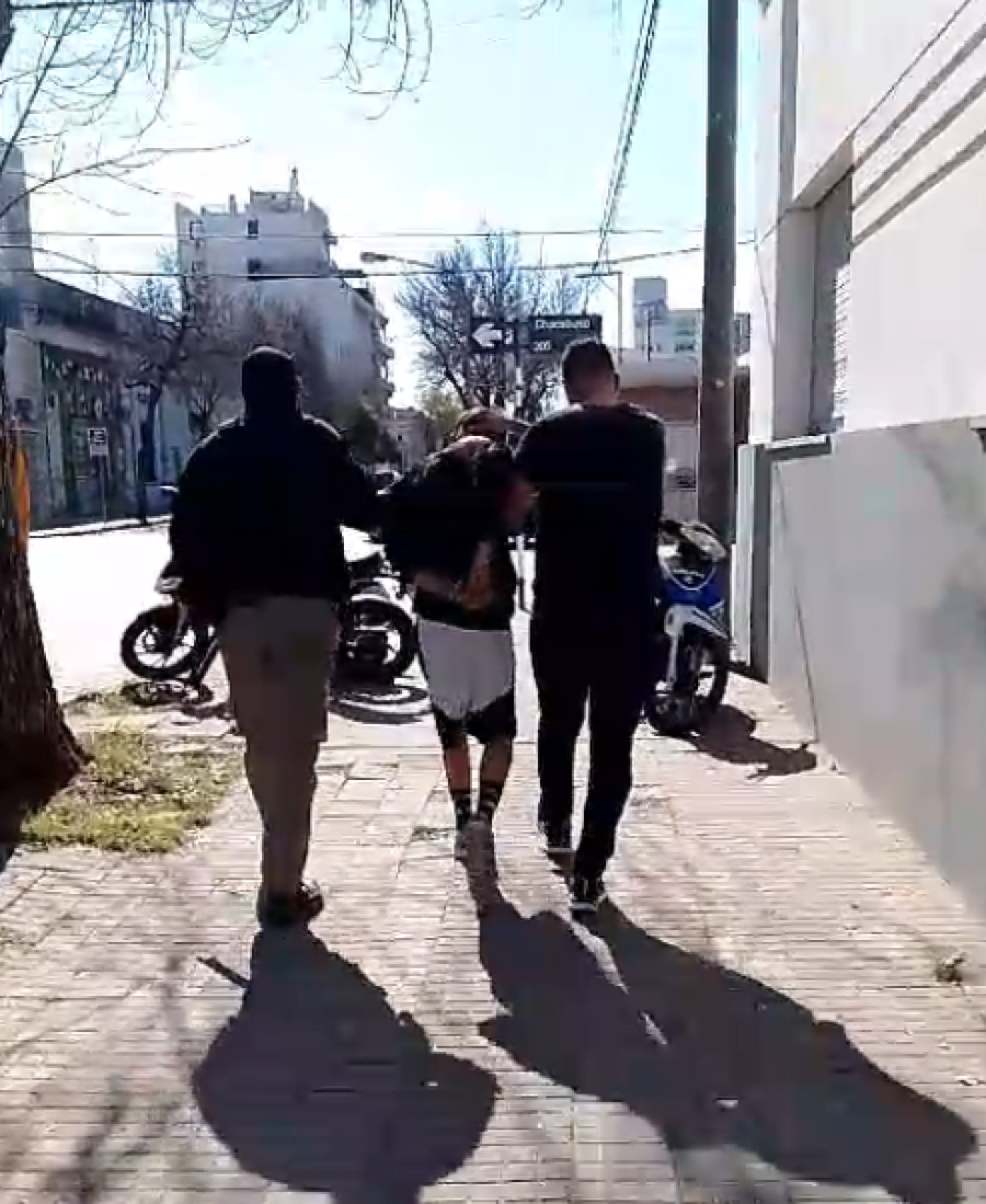 El arrestado tenía pedido de detención a solicitud de la policía de Brinkmann.