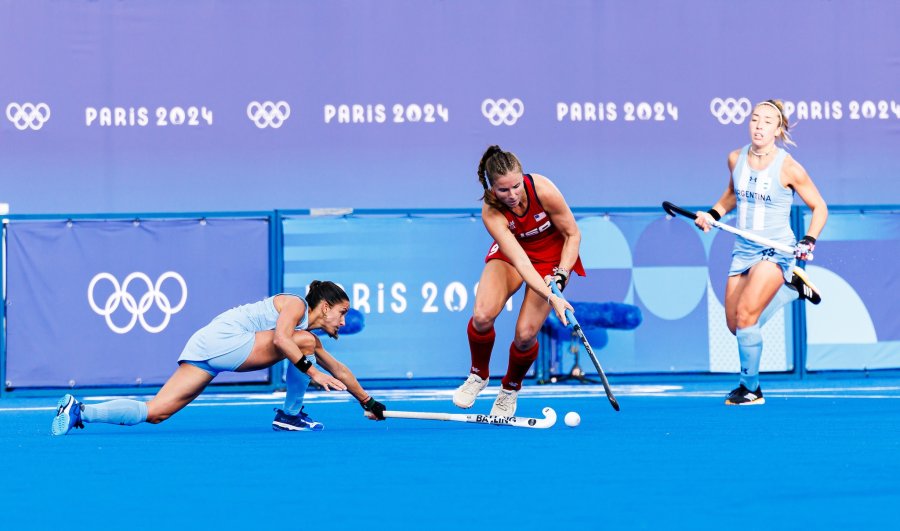 AUSPICIOSO./ Fue el debut para Las Leonas.