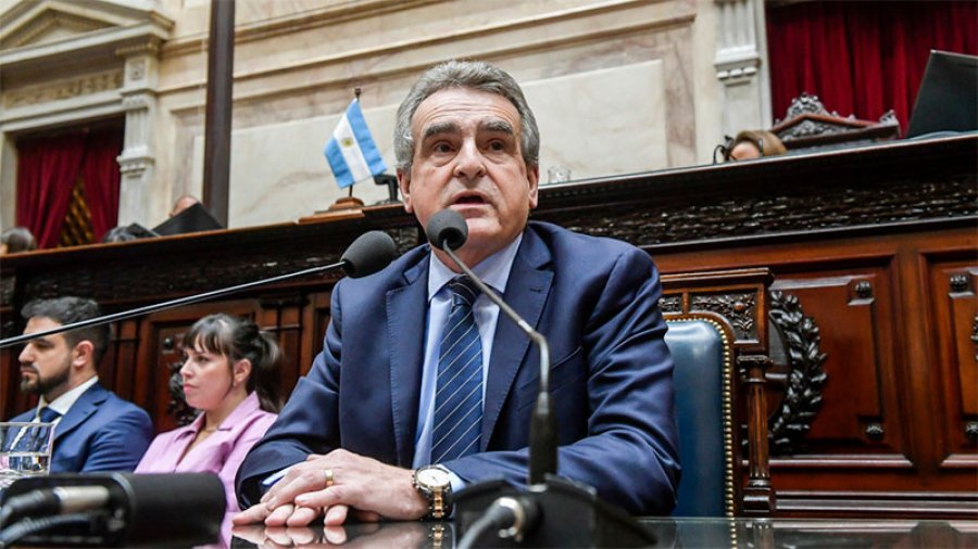 AGUSTIN ROSSI. El ex jefe de Gabinete de la Naci&oacute;n habl&oacute; sobre la gesti&oacute;n de Javier Milei.