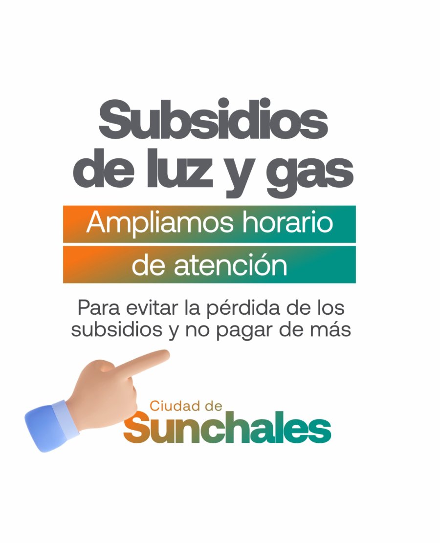 Comunicado de la extensi&oacute;n del horario.