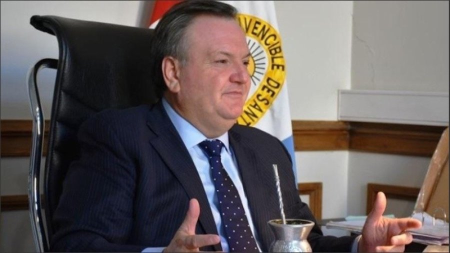 Felipe Michlig, senador por el departamento San Crist&oacute;bal y presidente provisional de la C&aacute;mara.