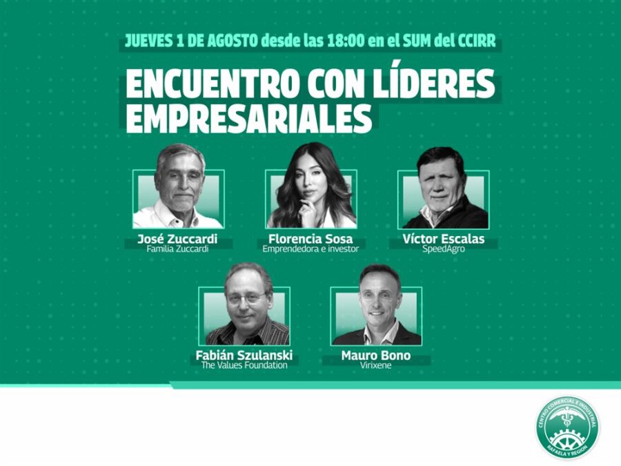 PANELISTAS. Los l&iacute;deres empresariales que van a exponer sus conocimientos este jueves en el CCIRR.