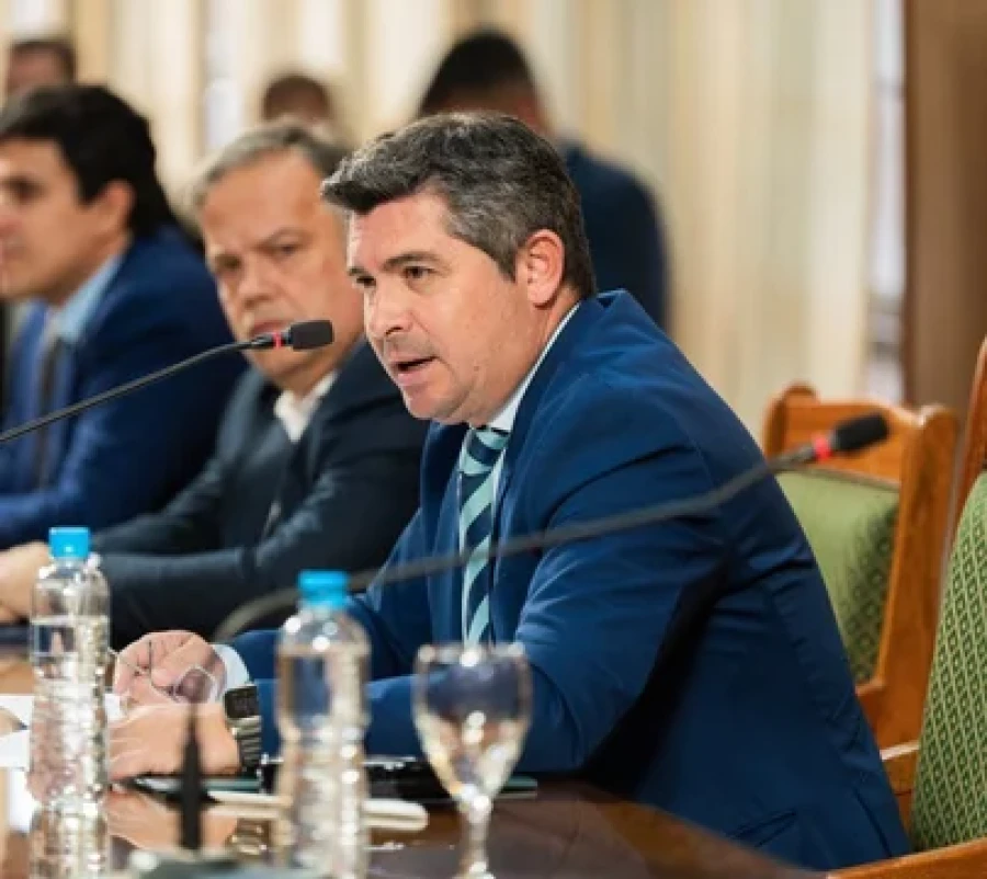 El gobernador de San Juan, Marcelo Orrego.