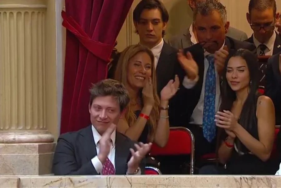 El asesor de Milei, Santiago Caputo.