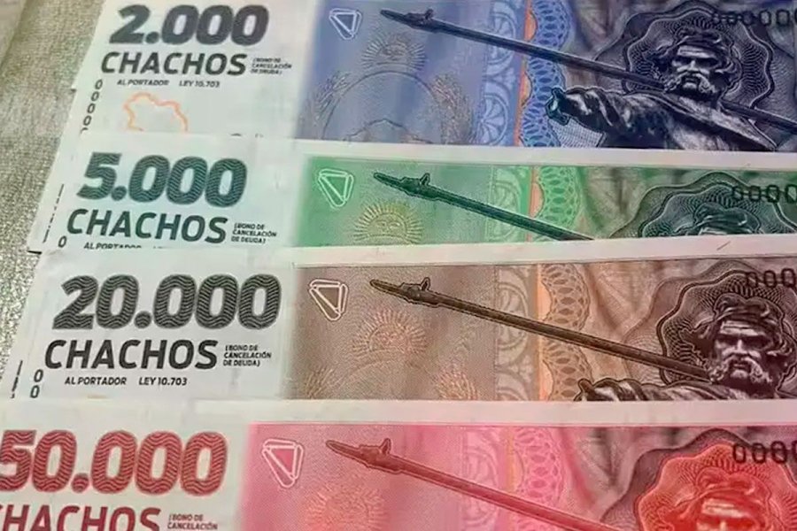BILLETES CHACHOS. La Rioja tiene su propia cuasimoneda.
