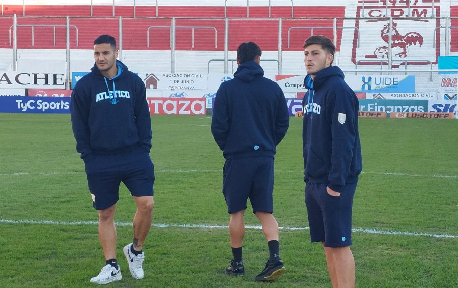 RICARDO DICHIARA. El delantero que llegó en el último mercado de pases viene de anotar su primer gol en la Crema.