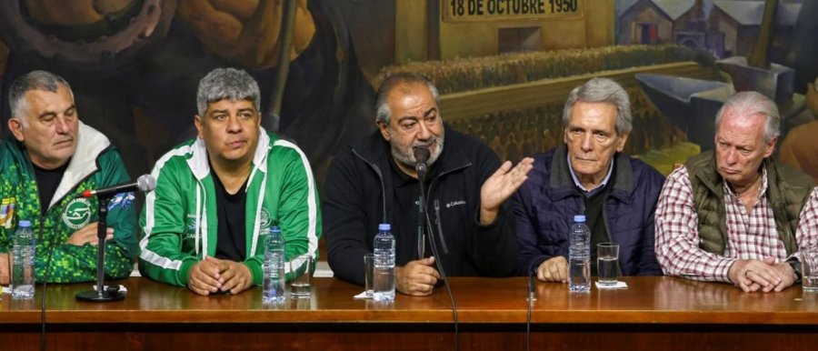 La CGT y el gobierno, por caminos separados.