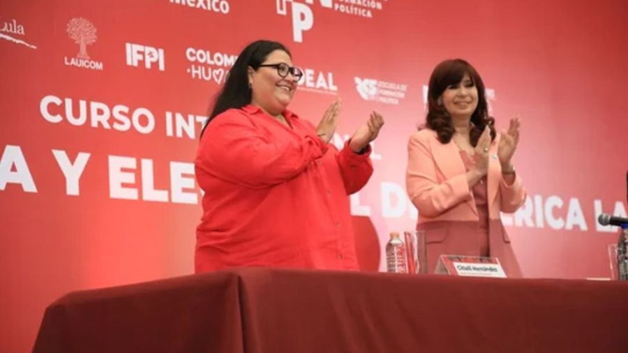 EN MEXICO. Cristina Kirchner particip&oacute; de la clausura del curso internacional &ldquo;Realidad pol&iacute;tico y electoral de Am&eacute;rica Latina&rdquo;.