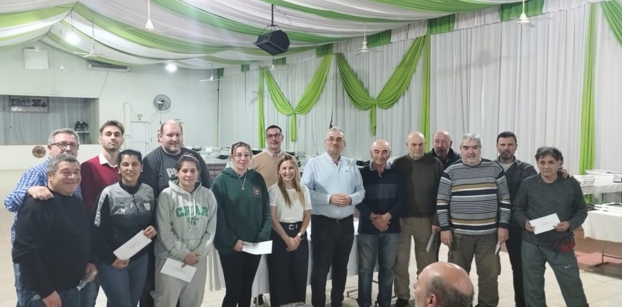 POSITIVO./ Fue el encuentro con los dirigentes.