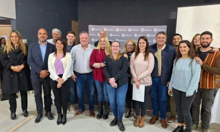 En Ceres quienes participaron de la actividad.