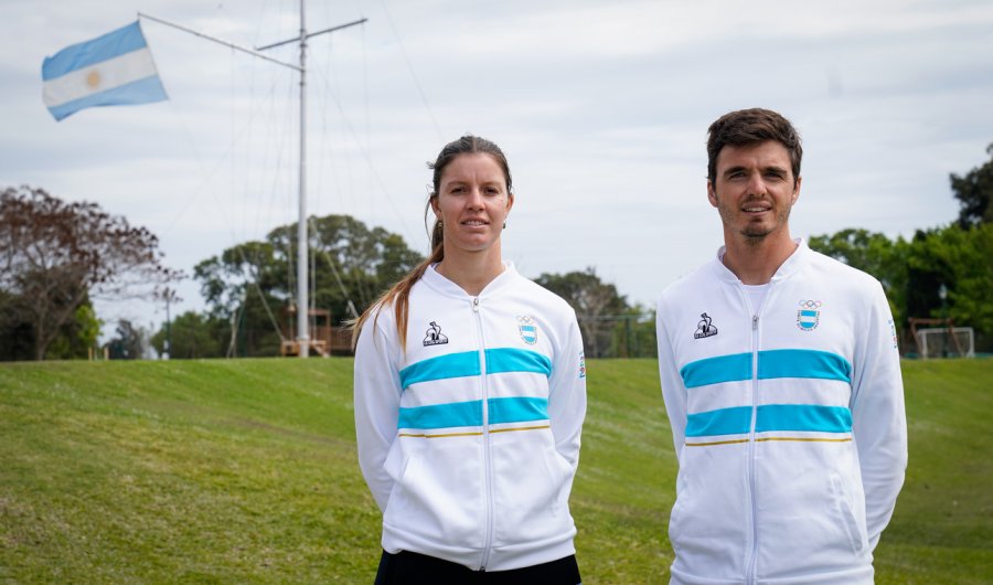BOSCO-MAJDALANI. La pareja que puede generar la segunda medalla para Argentina.