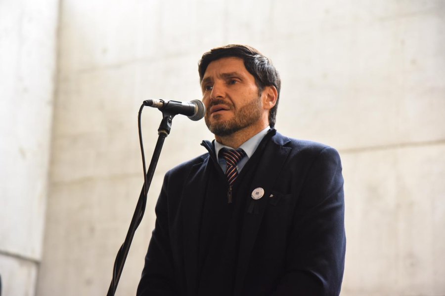 CRITICO. Pullaro manifest&oacute; su disconformidad con el paro docente de este mi&eacute;rcoles organizado por Amsafe.