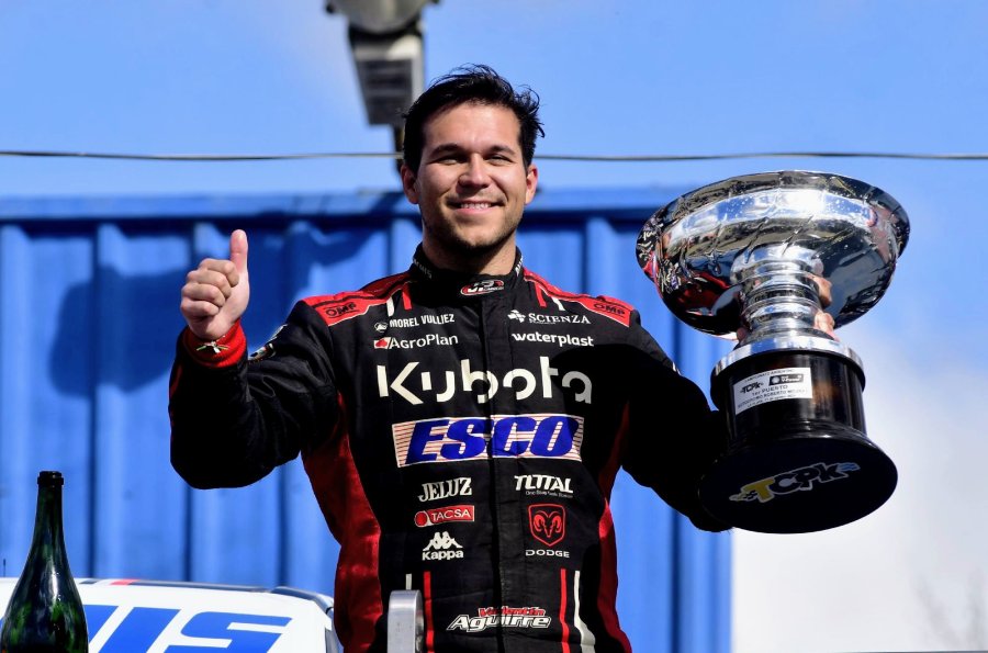 Valent&iacute;n Aguirre consigui&oacute; la primera victoria de Chevrolet en las TC Pick Up.