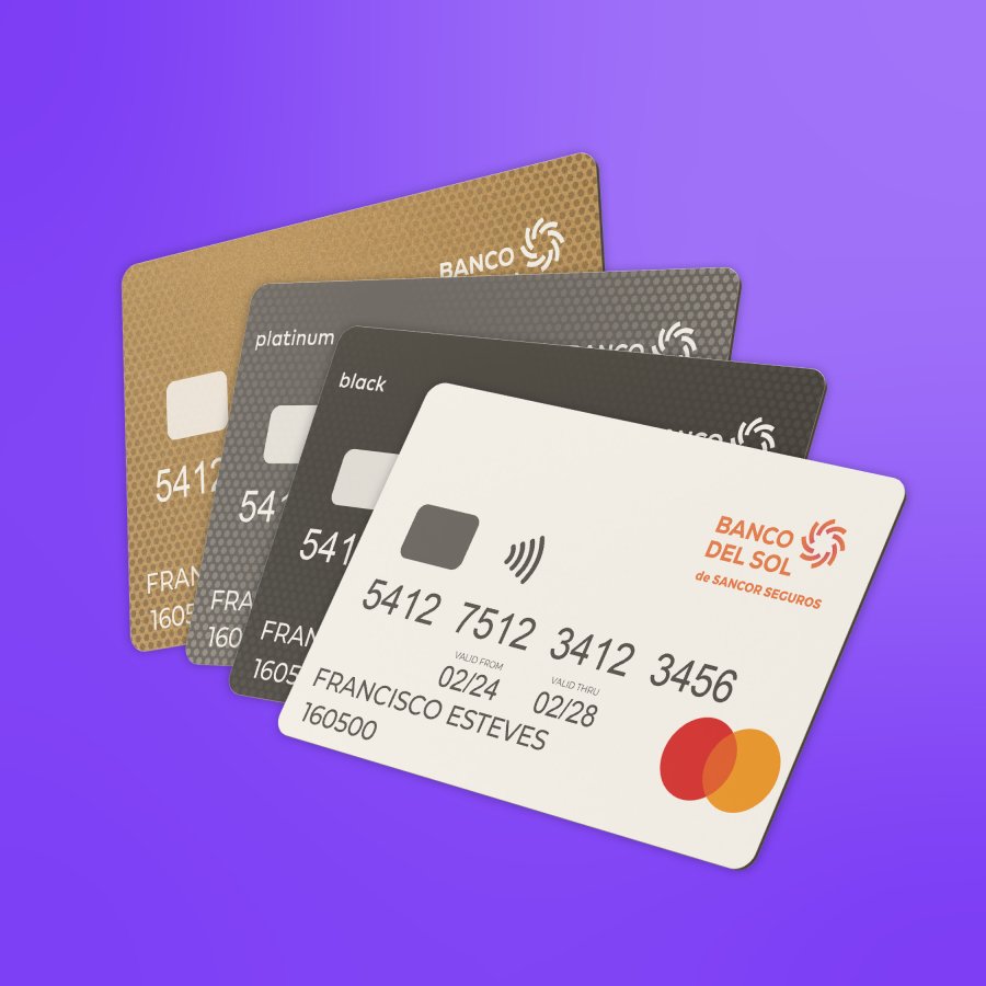 Está a disposición de los clientes de Banco del Sol una nueva tarjeta de crédito.