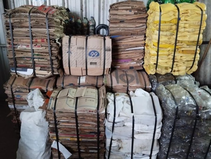 La disposici&oacute;n final se realiza en fardos.