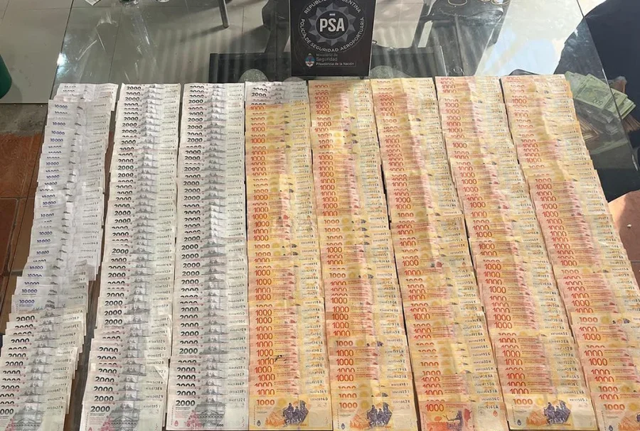 A la banda le fueron secuestrados 3 millones de pesos entre otros elementos.