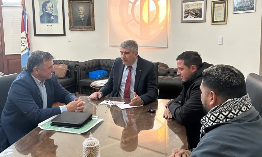 Encuentro en la sede del Ministerio.