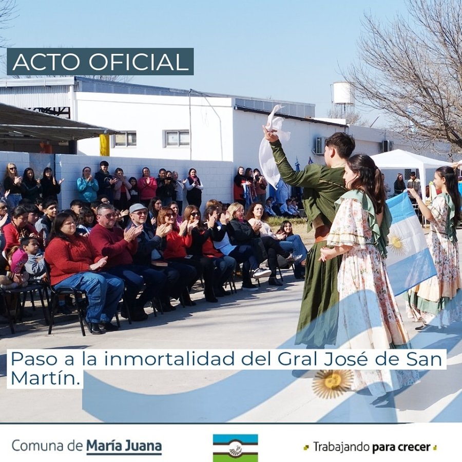 Un instante de la ceremonia oficial.