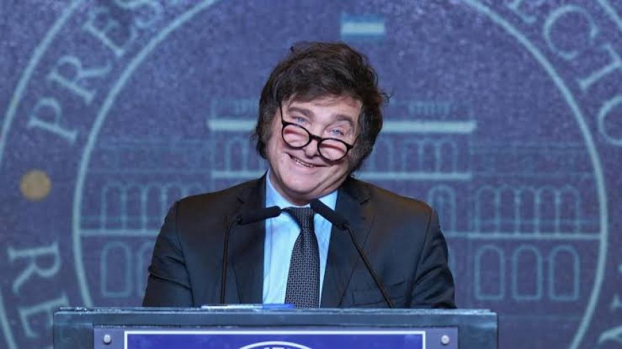 DISCURSO. El presidente Javier Milei en el Congreso de Inversiones Inmobiliarias.