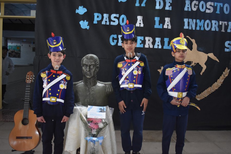 Los alumnos tuvieron destacada participaci&oacute;n en la ceremonia.