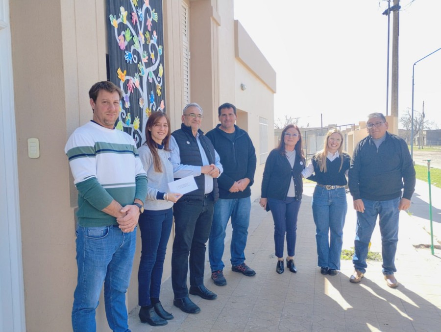 Un instante de la reciente recorrida.