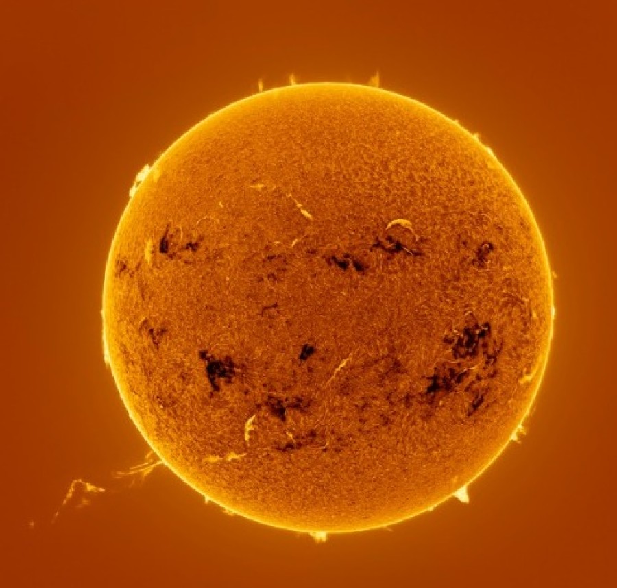 Foto del Sol.