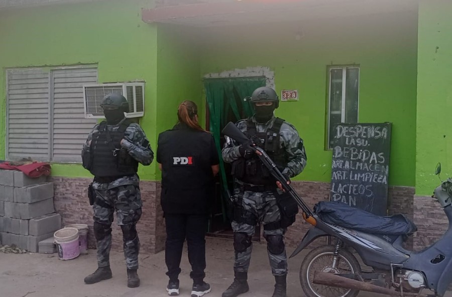 Se realizaron 6 allanamientos en Ceres por tenencia prohibida de estupefacientes y armas de fuego.