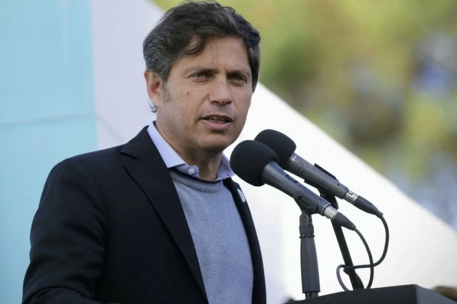 AXEL KICILLOF.  El gobernador de la provincia de Buenos Aires.