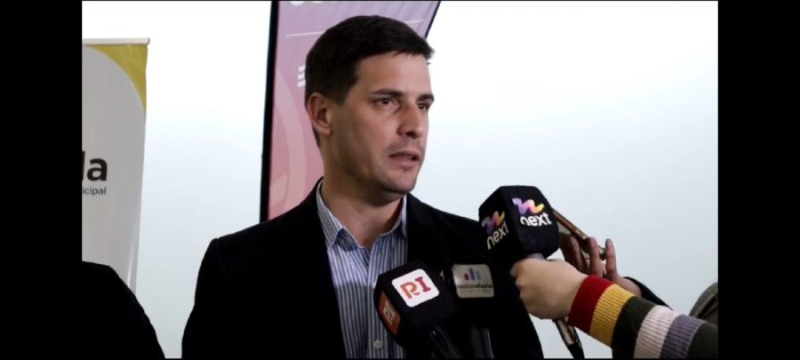EN EL VIEJO MERCADO. Viotti estuvo presente en la jornada denominada &ldquo;Rondas territoriales de convivencia&rdquo; orientada a la discapacidad.