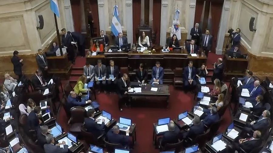 CAMARA DE SENADORES. Los legisladores acordaron un nuevo amento en sus dietas.
