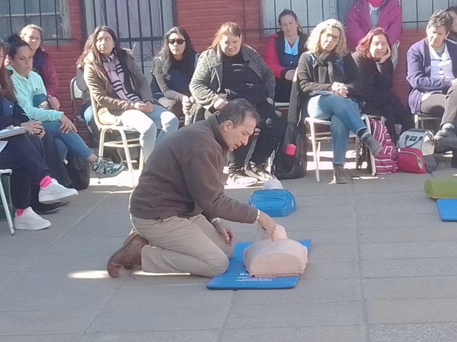 Un momento de la reciente capacitaci&oacute;n.
