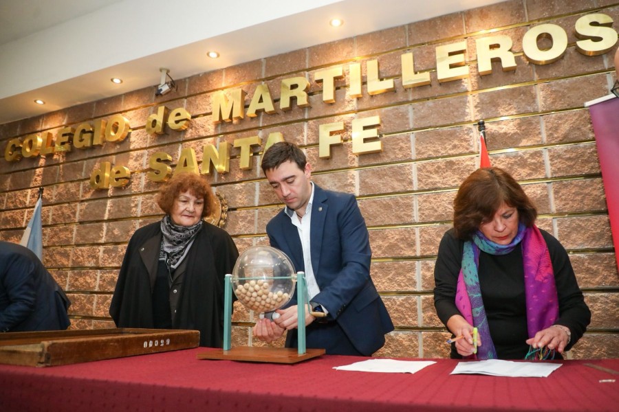 Fue a partir de un convenio con los Colegios de Martilleros de Santa Fe y Rosario.