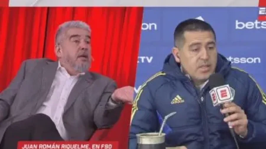 RIQUELME DEJÓ PLANTADO AL AIRE AL POLLO VIGNOLO TRAS DISCUTIR CON EL CHAVO FUCKS