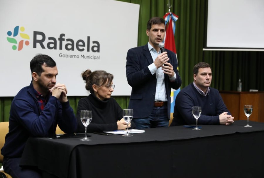 El intendente Viotti destac&oacute; el esfuerzo del Municipio para trabajar en seguridad.