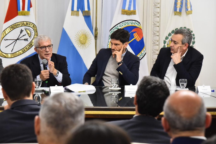 C&uacute;neo Libarona, Pullaro y Javkin en el Foro Permanente de Fiscal&iacute;as de Investigaciones y Oficinas Anticorrupci&oacute;n.