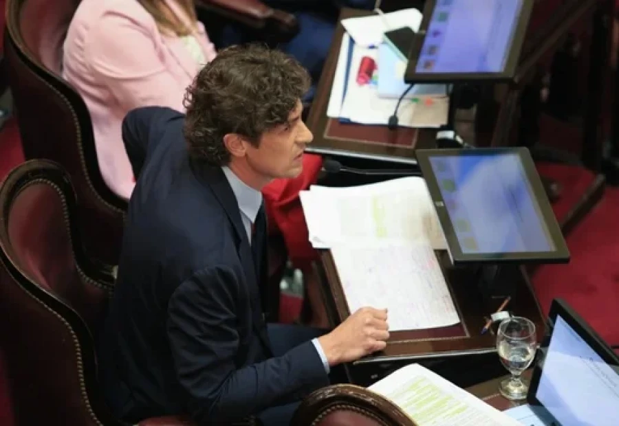 Mart&iacute;n Lousteau, senador nacional de la Uni&oacute;n C&iacute;vica Radical.