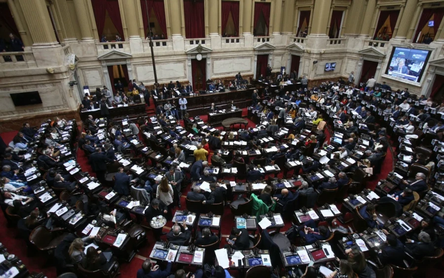 Diputados en el Congreso.