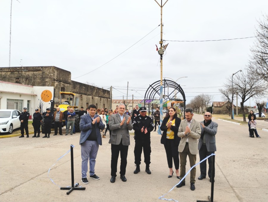 INAUGURACI&Oacute;N. En una sencilla ceremonia, y en el programa de festejos de la patronal fueron habilitadas diversas obras p&uacute;blicas.
