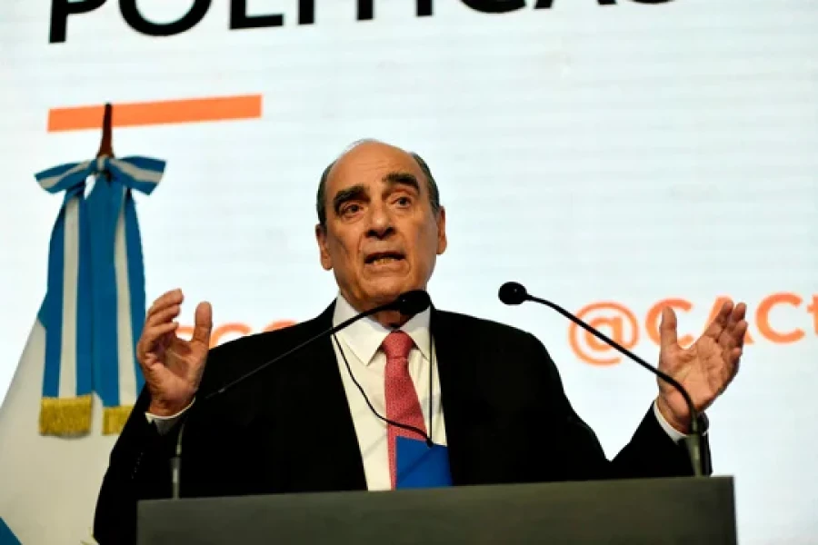Guillermo Francos, jefe de Gabinete.