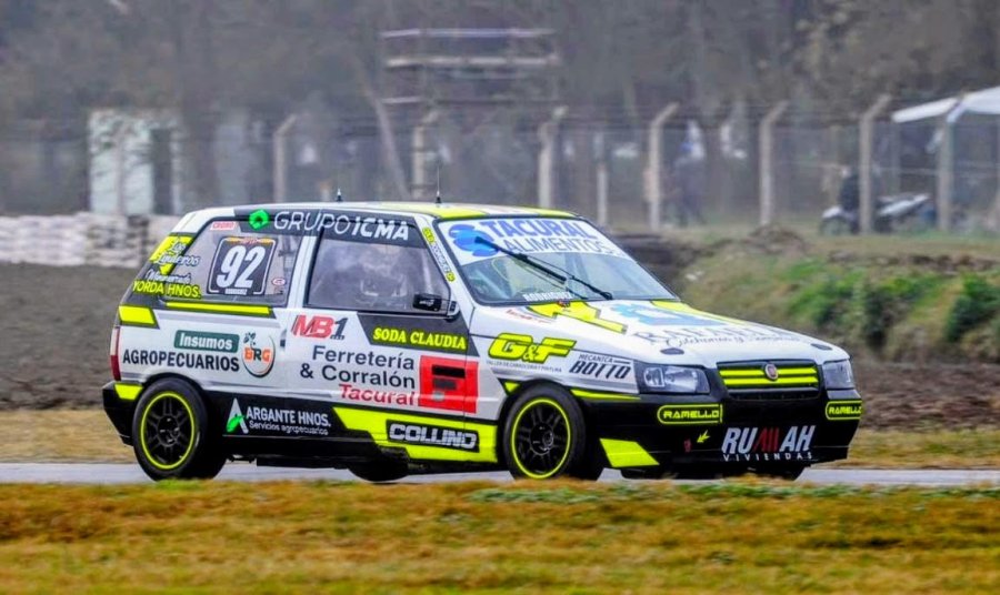 LUCIO RODR&Iacute;GUEZ. El piloto de Tacural sigue acumulando experiencia en la Clase 1.