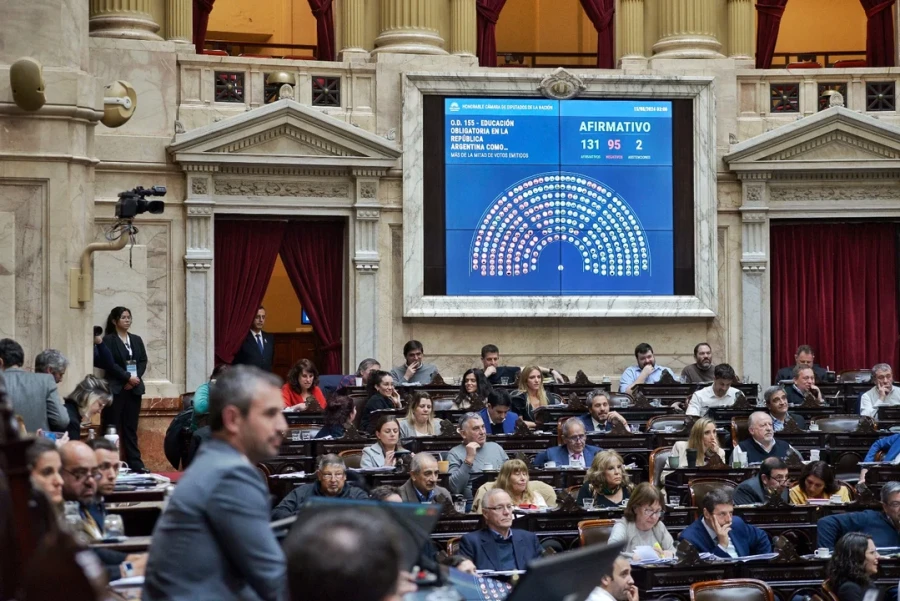 La C&aacute;mara de Diputados de la Naci&oacute;n.