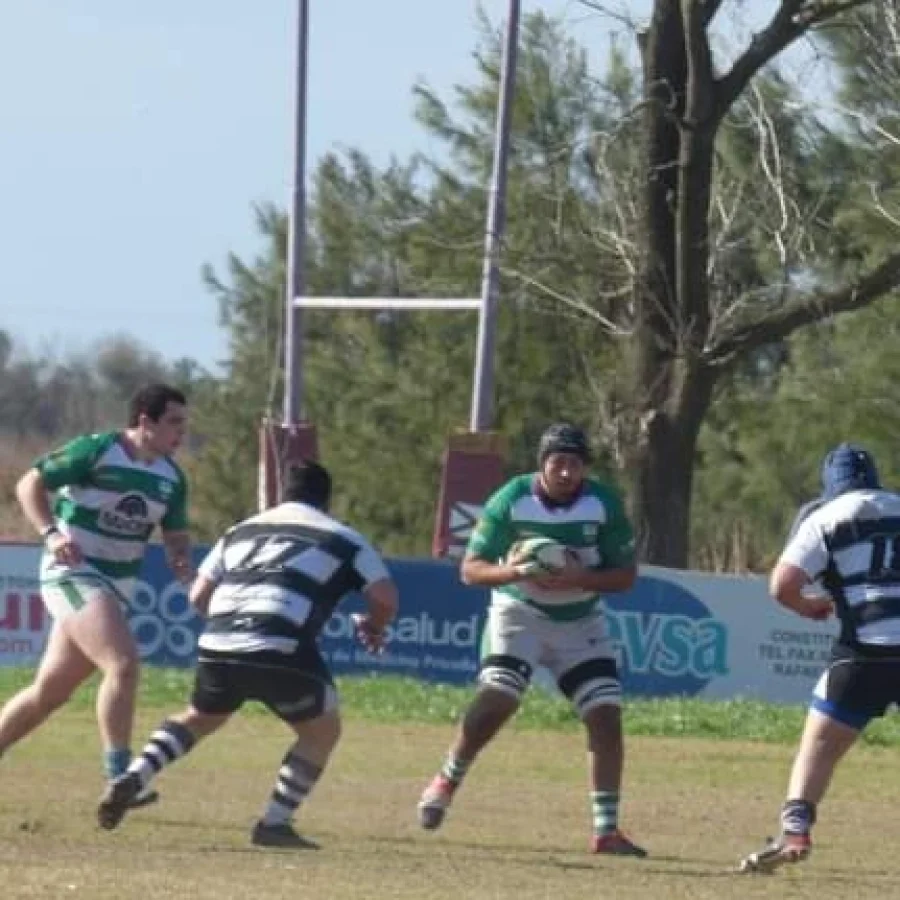 TUVO RODAJE. El Verde rafaelino jugó dos partidos de 40 minutos.