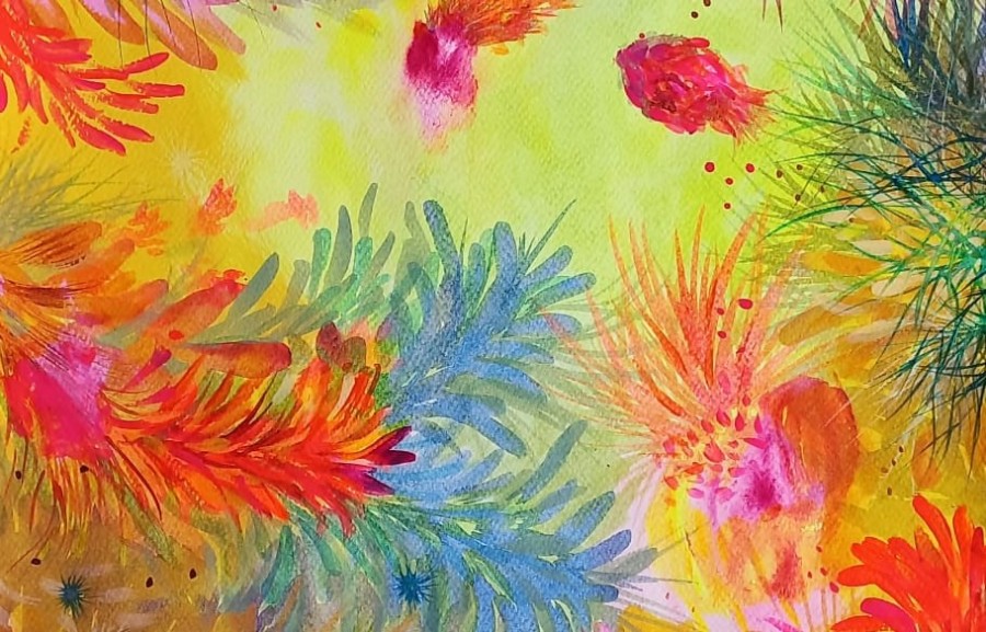 Las obras de la artista rafaelina en BADA.