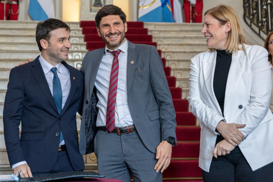 Con la provincia patag&oacute;nica se firmaron convenios de cooperaci&oacute;n.