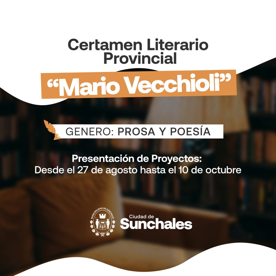 Difusi&oacute;n del concurso literario.