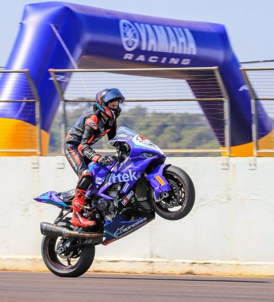 AGUSTÍN DONATI. El piloto rafaelino viene realizando una meritoria campaña en Brasil.