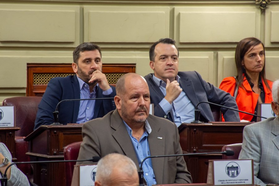 El diputado Mariano Cuvertino  de Unidos para Cambiar Santa Fe-
