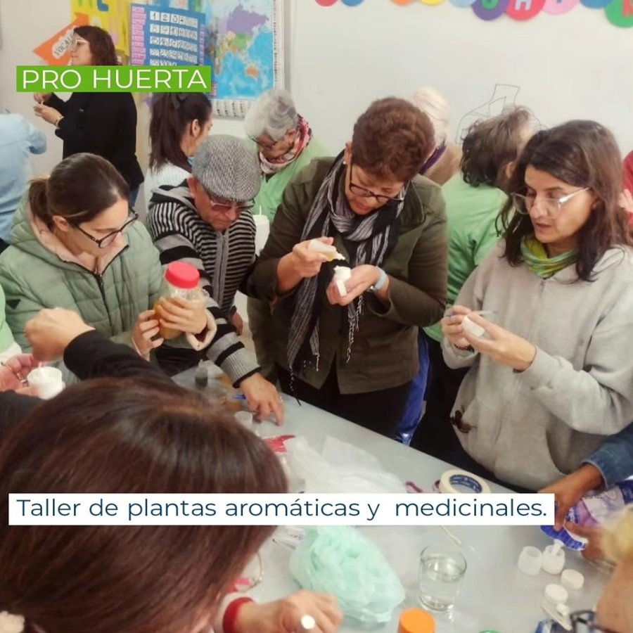 Uno de los momentos del activo taller.